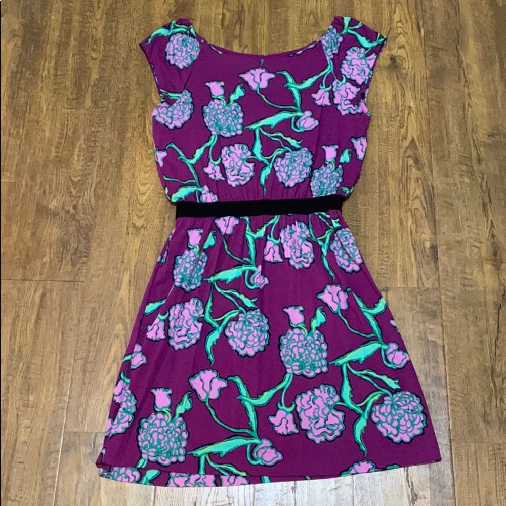Lilly Pulitzer Laney dress Hollyhock Pocket Full of Posies Size M